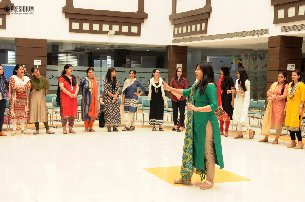 Presidium Rajnagar, REKINDLING OUR TEACHERS' PASSION FOR TEACHING WITH FUN WORKSHOPS Presidium Rajnagar, REKINDLING OUR TEACHERS' PASSION FOR TEACHING WITH FUN WORKSHOPS