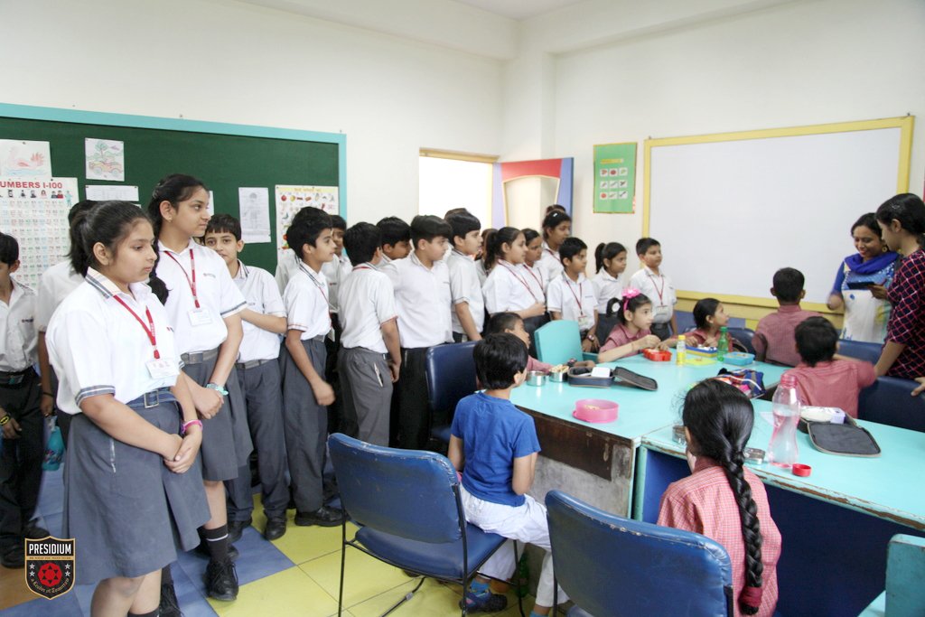 Presidium Indirapuram, PRESIDIANS DISCOVER HUMANITY AT SPARSH SPECIAL SCHOOL