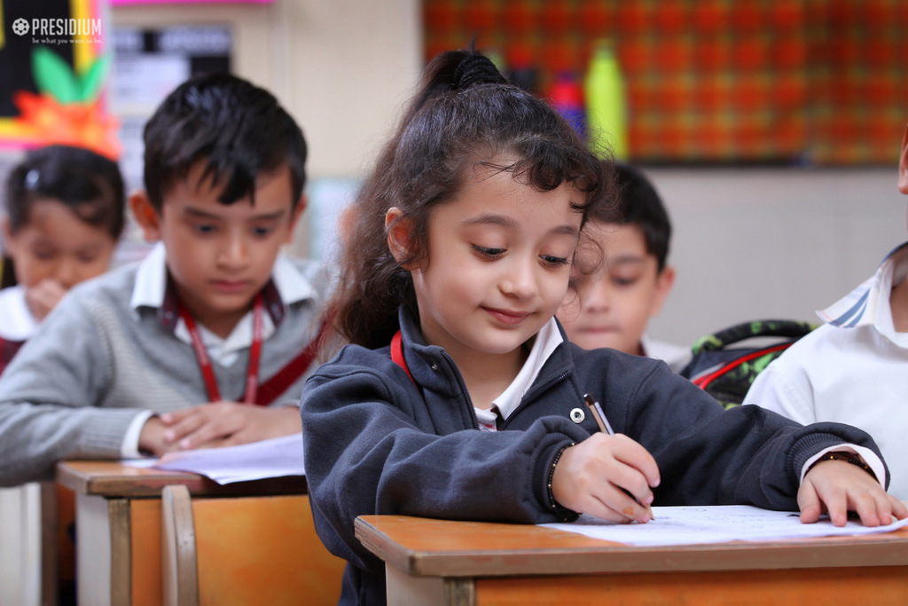 Presidium Indirapuram, SPELLATHON: YOUNG GRAMMATICIANS DISPLAY THEIR POWER OF VOCABULARY