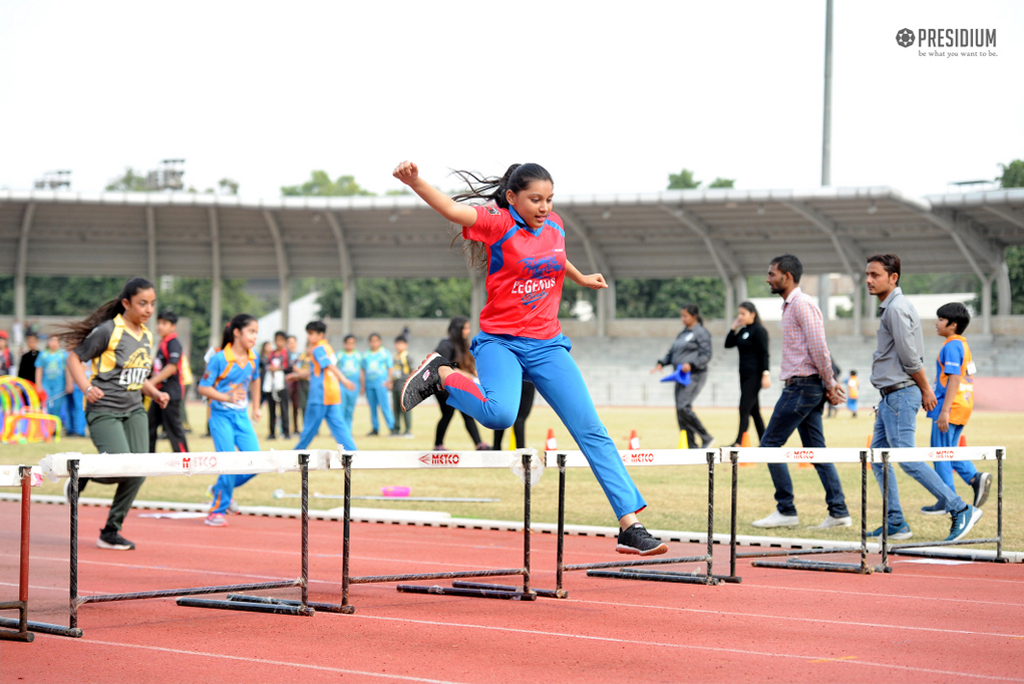 Presidium Punjabi Bagh, ANNUAL SPORTS MEET ENTHRALLS THE PRESIDIANS