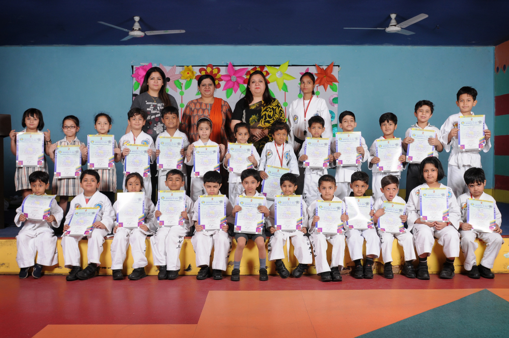 Presidium Vivek Vihar, SPECIAL FELICITATION CEREMONY FOR TAEKWONDO CHAMPS