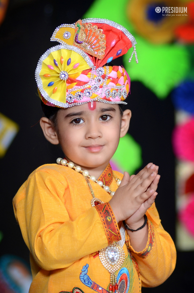 Presidium Vivek Vihar, FLAMBOYANT JANMASHTAMI CELEBRATIONS ELATES YOUNG SOULS