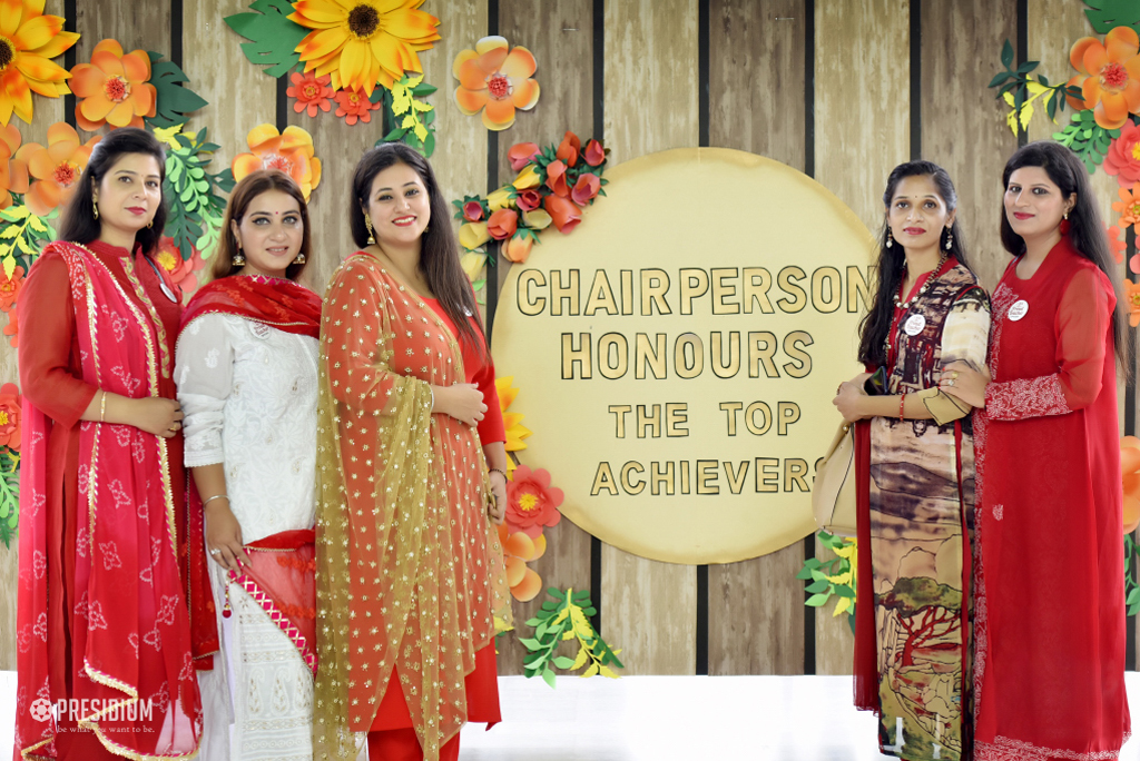 Presidium Vivek Vihar, TEACHERS CELEBRATE SUCCESS AT CHAIRPERSON HONOURS CEREMONY