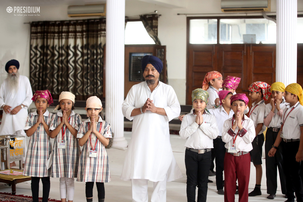 Presidium Vivek Vihar, YOUNG DEVOTEES DEVELOP A RESPECT FOR ALL RELIGIONS OF INDIA