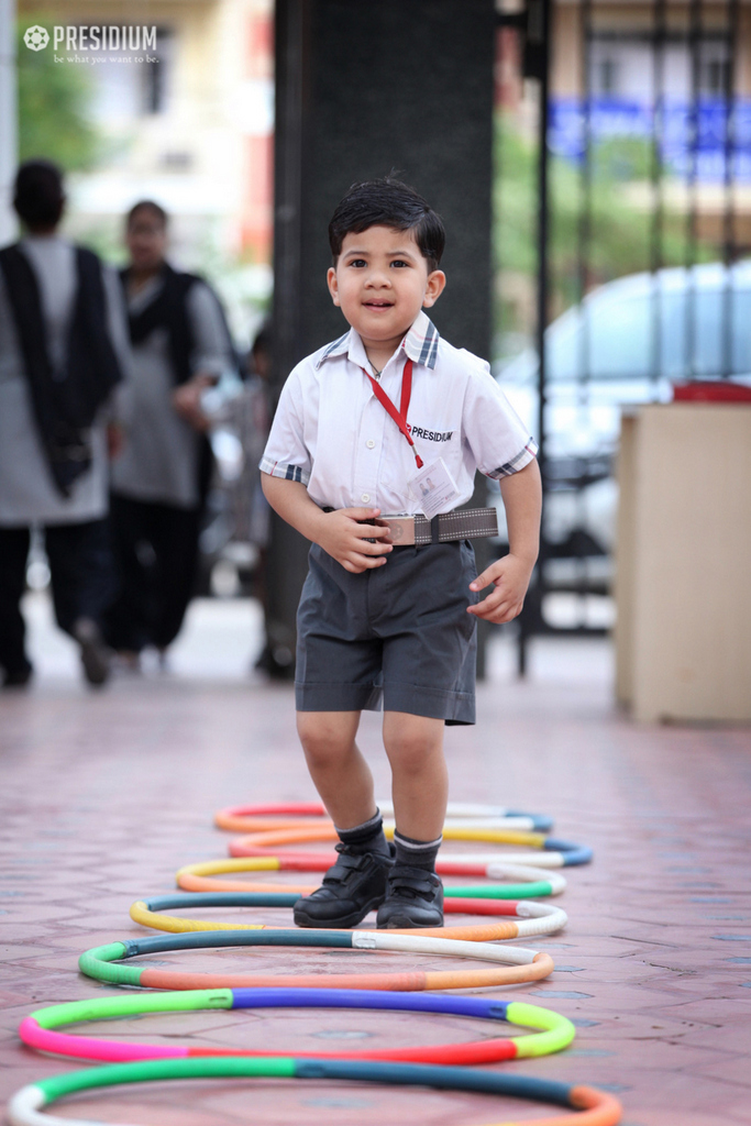 Presidium Gurgaon-57, FIRST DAY AFTER SUMMER BREAK: PRESIDIANS ENLIVEN SCHOOL CORRIDORS