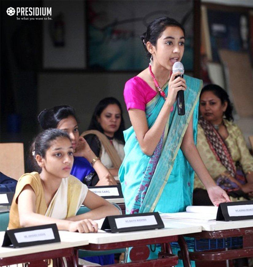 Presidium Indirapuram, YOUTH PARLIAMENT: A STEPPING STONE FOR FUTURE POLITICAL THINKERS