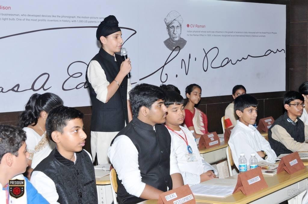 Presidium Indirapuram, BUILDING THE POLITICAL THINKERS OF TOMORROW AT YOUTH PARLIAMENT!