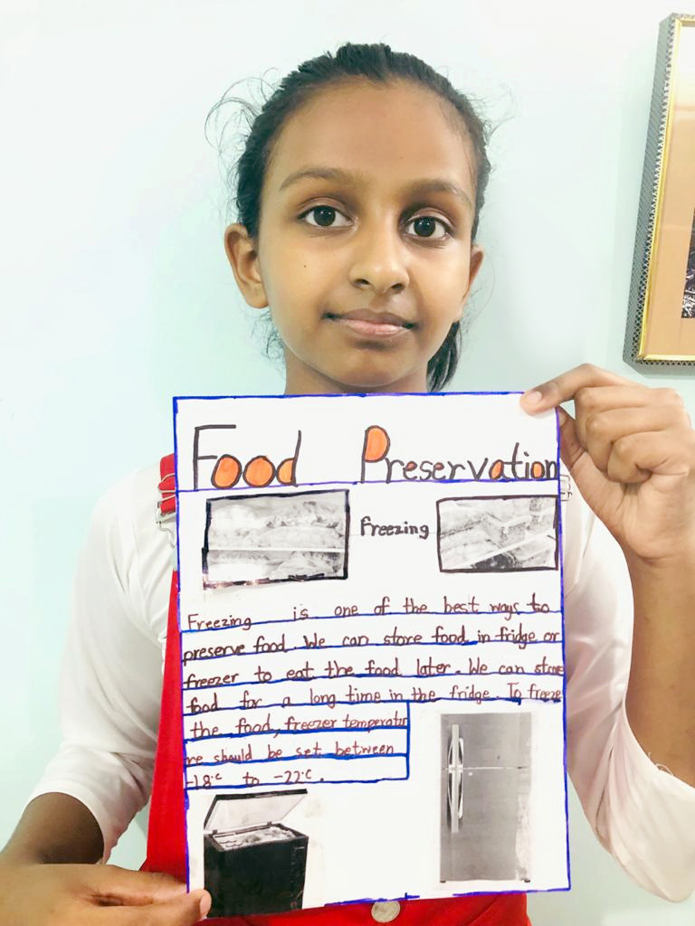 Presidium Dwarka-6, STUDENTS LEARN ABOUT THE DIFFERENT WAYS OF PRESERVING FOOD