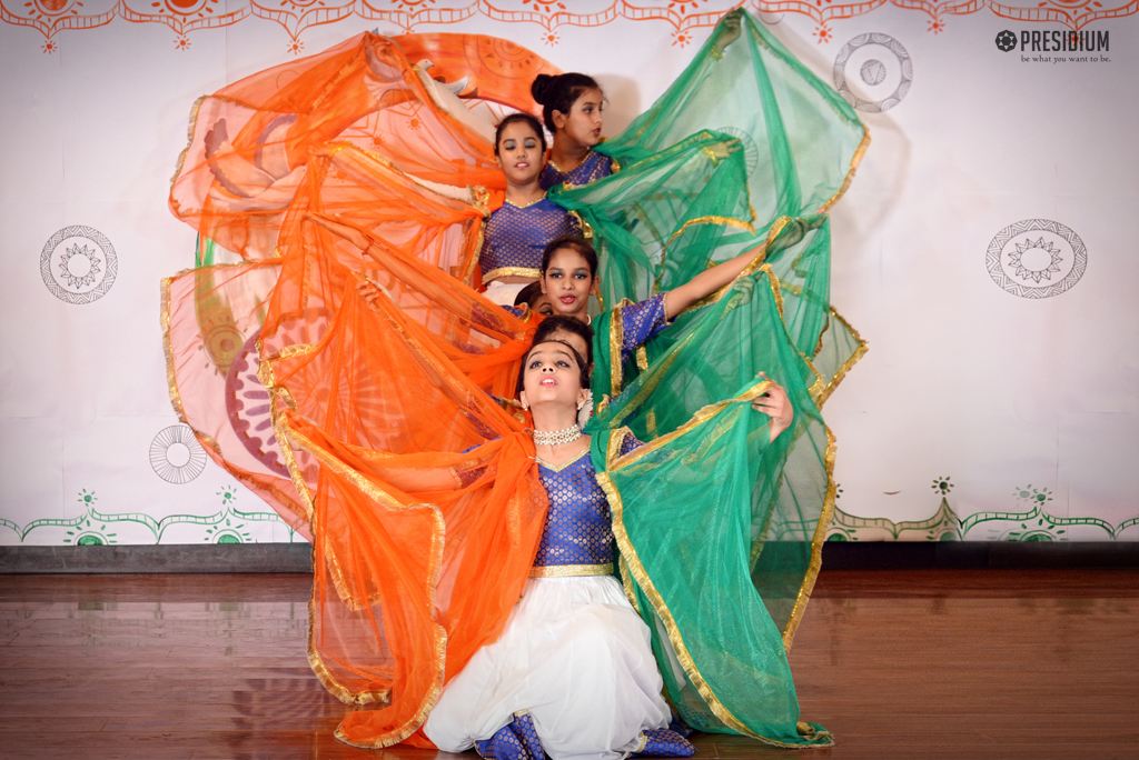 Presidium Gurgaon-57, MRS.SUDHA GUPTA CELEBRATES INDEPENDENCE DAY WITH PRESIDIANS