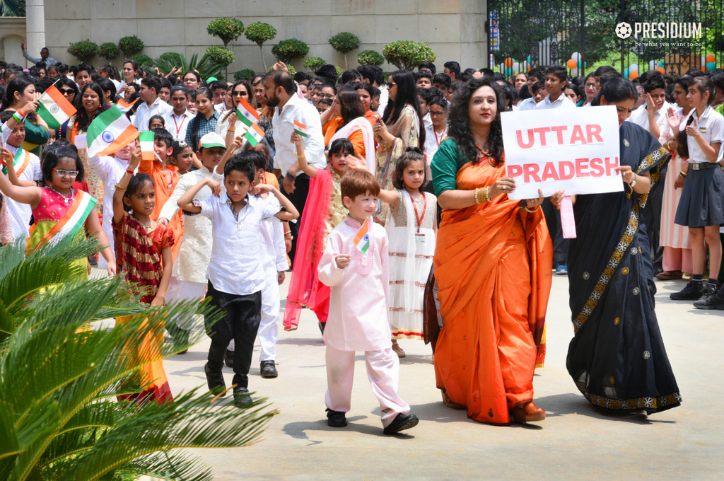 Presidium Indirapuram, MRS.SUDHA GUPTA GRACES THE GRAND INDEPENDENCE DAY CELEBRATION