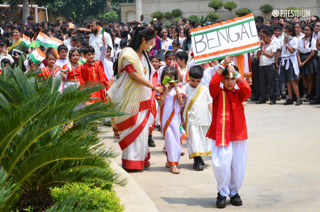 Presidium Indirapuram, MRS.SUDHA GUPTA GRACES THE GRAND INDEPENDENCE DAY CELEBRATION