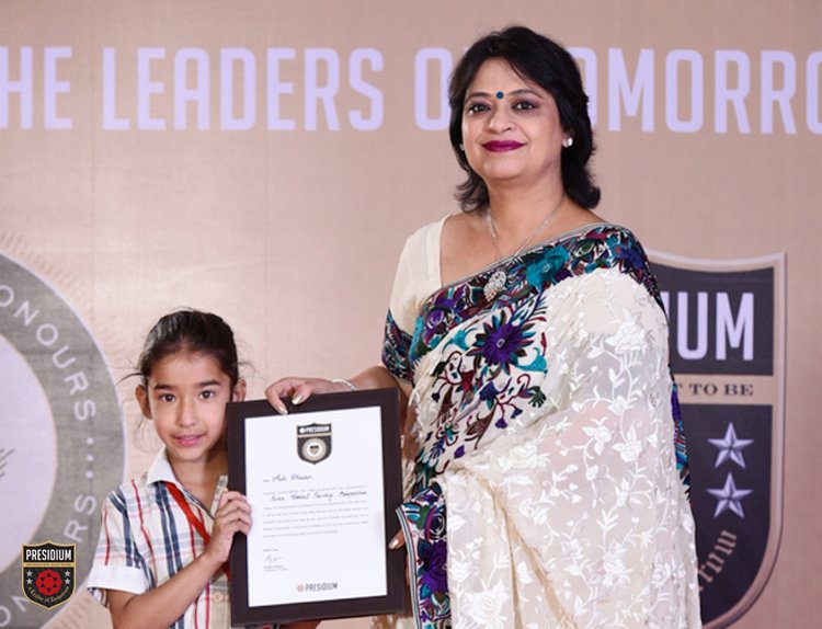 Presidium Indirapuram, PRESIDIUM’S YOUNG ACHIEVERS ACKNOWLEDGED AT CHAIRPERSON HONOURS-A GRAND CEREMONY