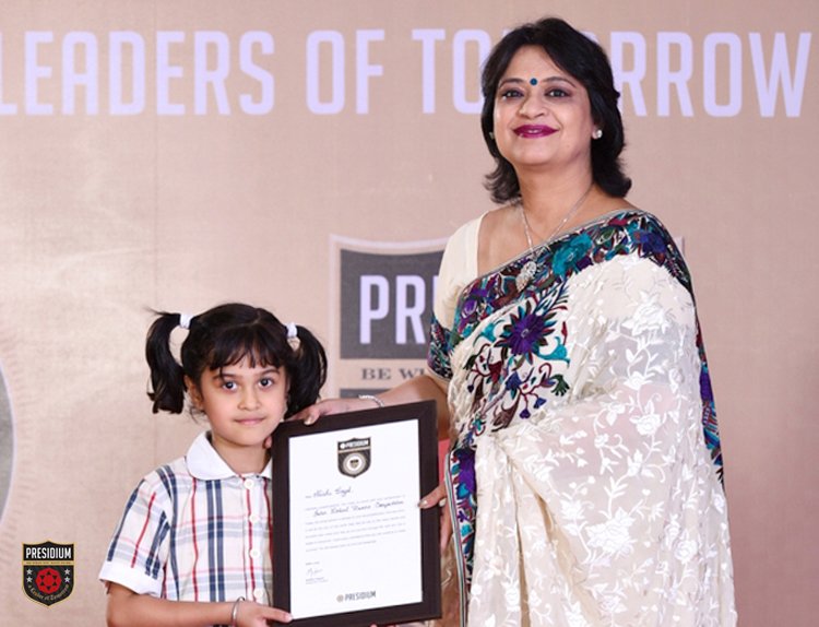 Presidium Indirapuram, PRESIDIUM’S YOUNG ACHIEVERS ACKNOWLEDGED AT CHAIRPERSON HONOURS-A GRAND CEREMONY