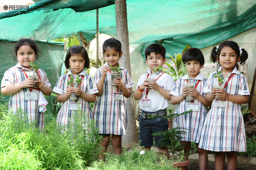 Presidium Indirapuram, EARTH WEEK SENSITIZES PRESIDIANS ABOUT ENVIRONMENT CONSERVATION