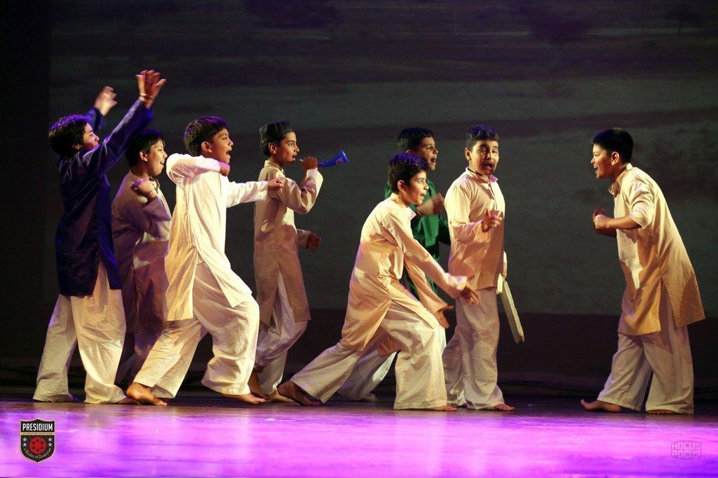 Presidium Gurgaon-57, MONIYA-A THEATRICAL TRIBUTE TO THE MAHATMA BY PRESIDAINS