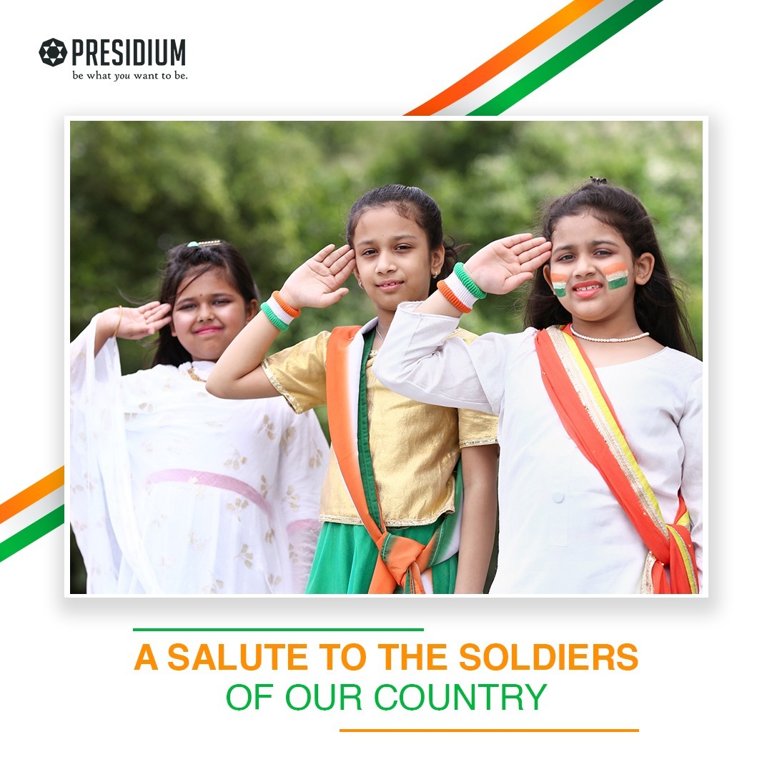 Presidium Gurgaon-57, KARGIL VIJAY DIWAS: PRESIDIANS SALUTE ARMED FORCES OF INDIA!