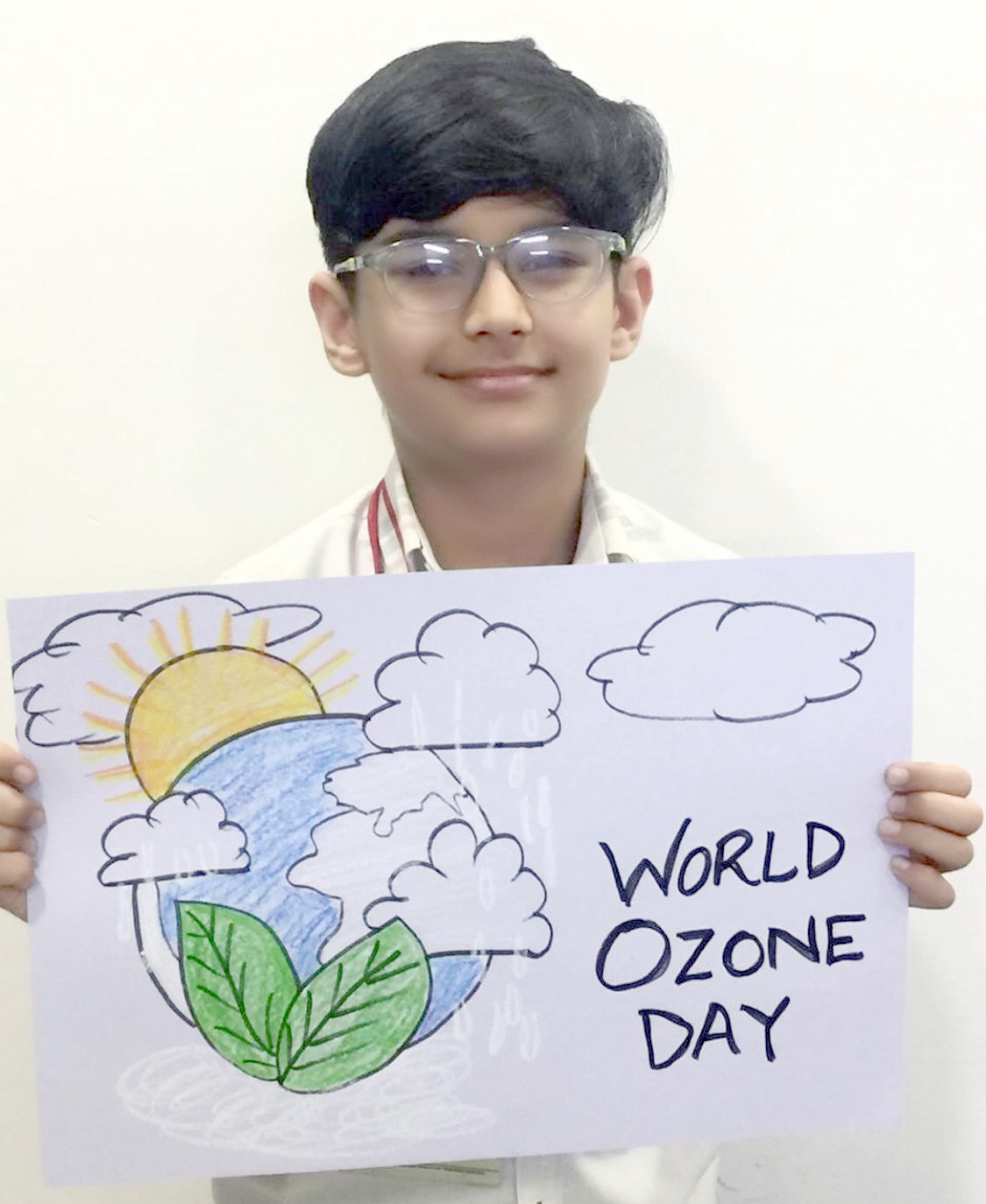 Presidium Punjabi Bagh, OZONE DAY: STUDENTS PLEDGE TO FOLLOW THE MONTREAL PROTOCOL