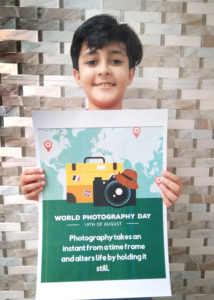 Presidium Punjabi Bagh, STUDENTS OBSERVE WORLD PHOTOGRAPHY DAY WITH ENTHUSIASM