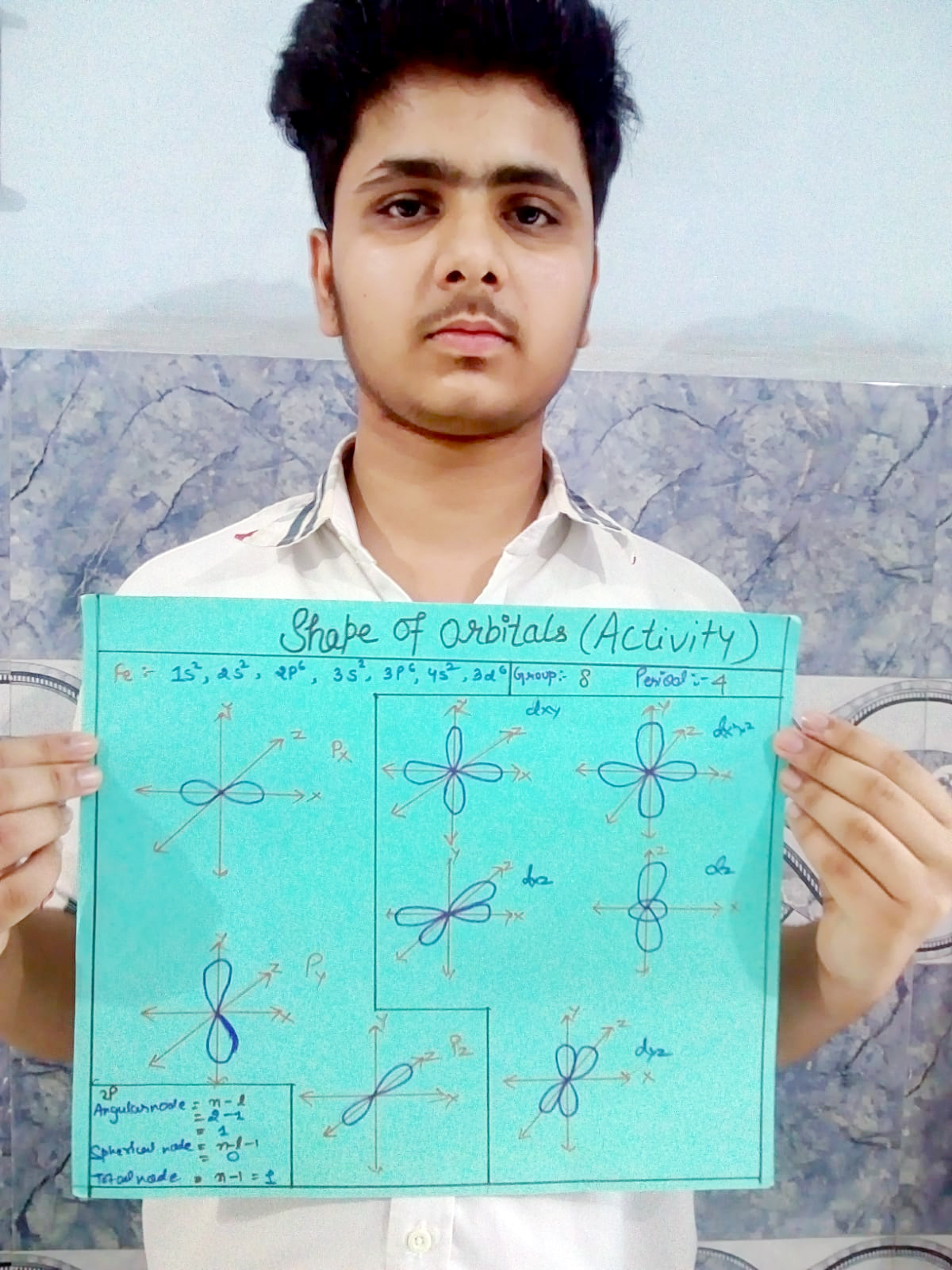 Presidium Rajnagar, STUDENTS ENHANCE THEIR UNDERSTANDING OF ATOMIC ORBITALS