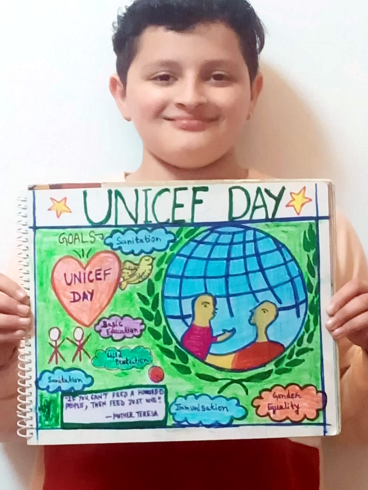 Presidium Dwarka-6, STUDENTS CELEBRATE UNICEF DAY WITH HANDFUL OF ACTIVITIES