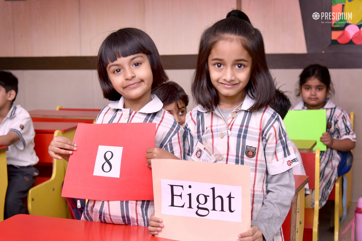 Presidium Gurgaon-57, YOUNG MINDS UNDERSTAND THE CONCEPT OF NUMBER NAMES