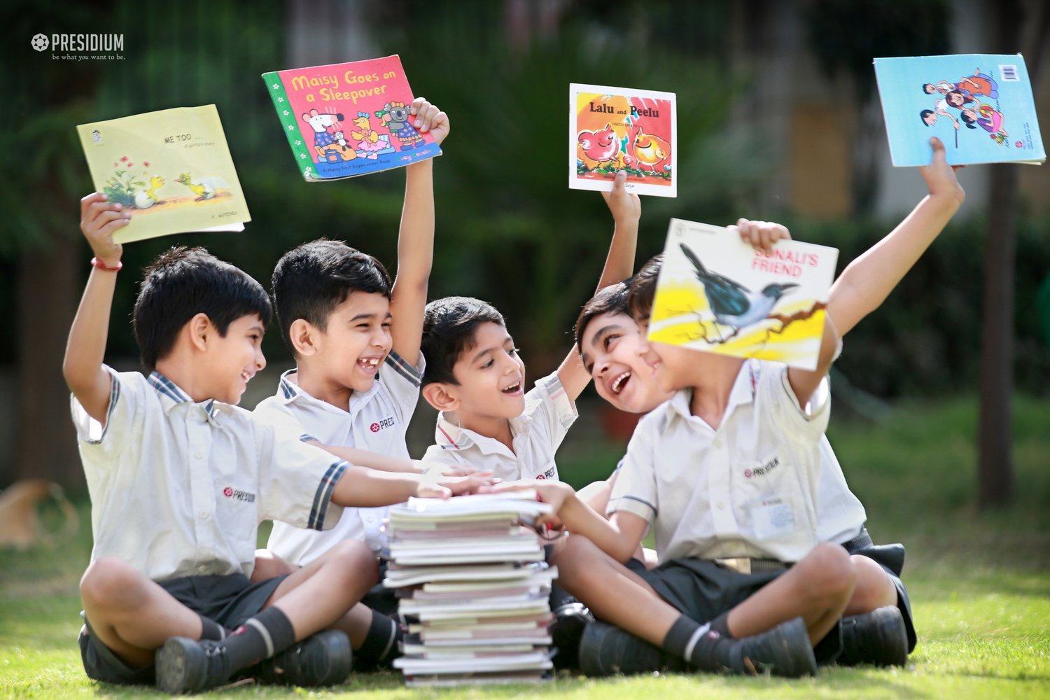 Presidium Indirapuram, STUDENTS PROMOTE HABIT OF READING ON WORLD BOOK DAY