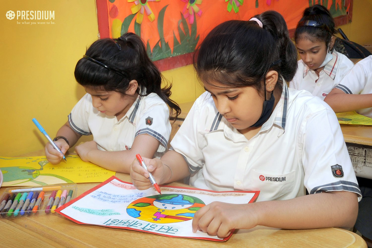 Presidium Punjabi Bagh, STUDENTS SPREAD AWARENESS ABOUT THE IMPORTANCE OF WATER