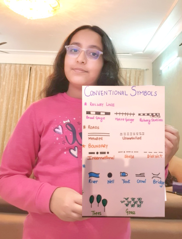 Presidium Pitampura, STUDENTS LEARN THE DIFFERENCE BETWEEN DIFFERENT KINDS OF MAPS