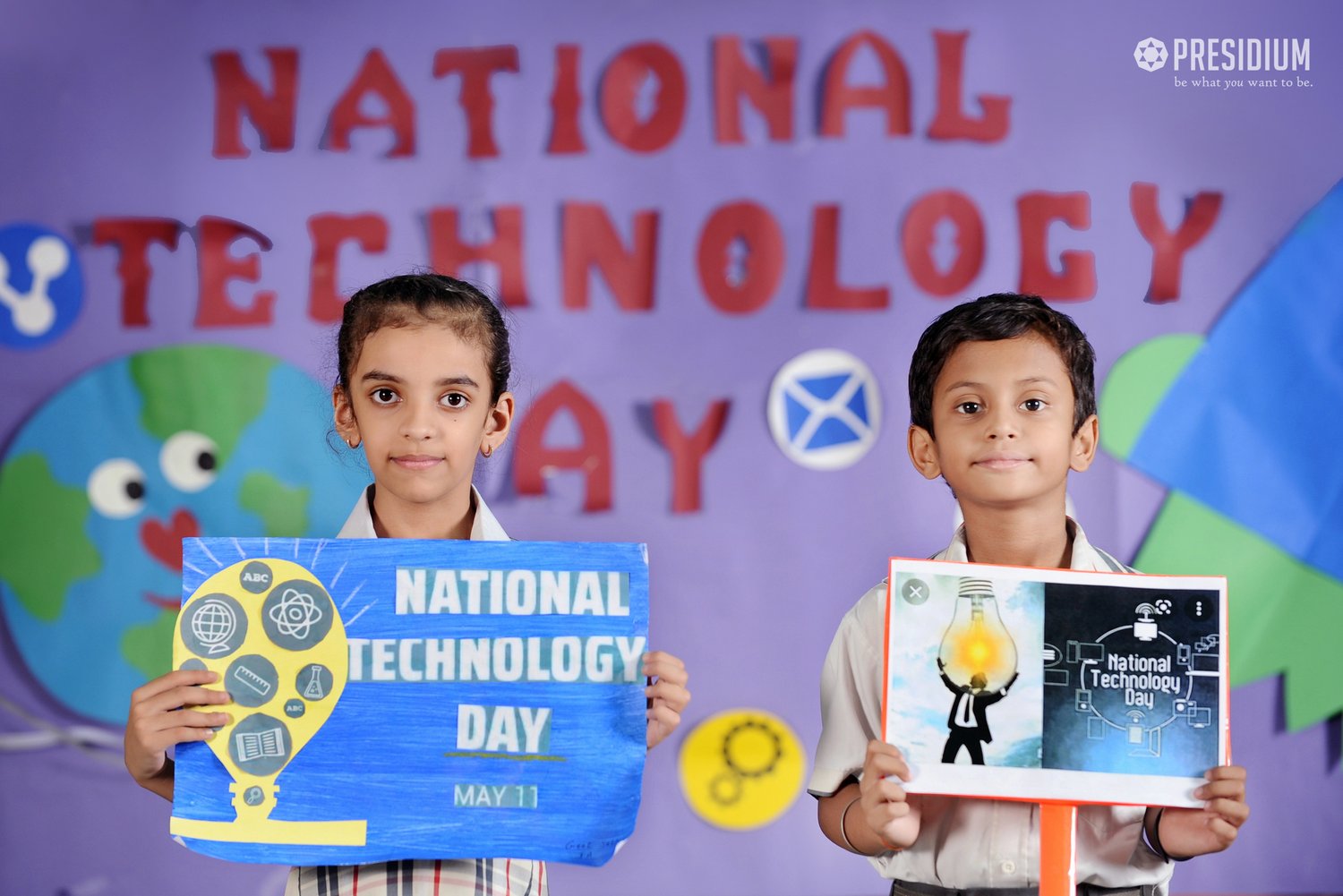 Presidium Pitampura, PRESIDIANS MARK NATIONAL TECHNOLOGY DAY WITH A SPECIAL ASSEMBLY