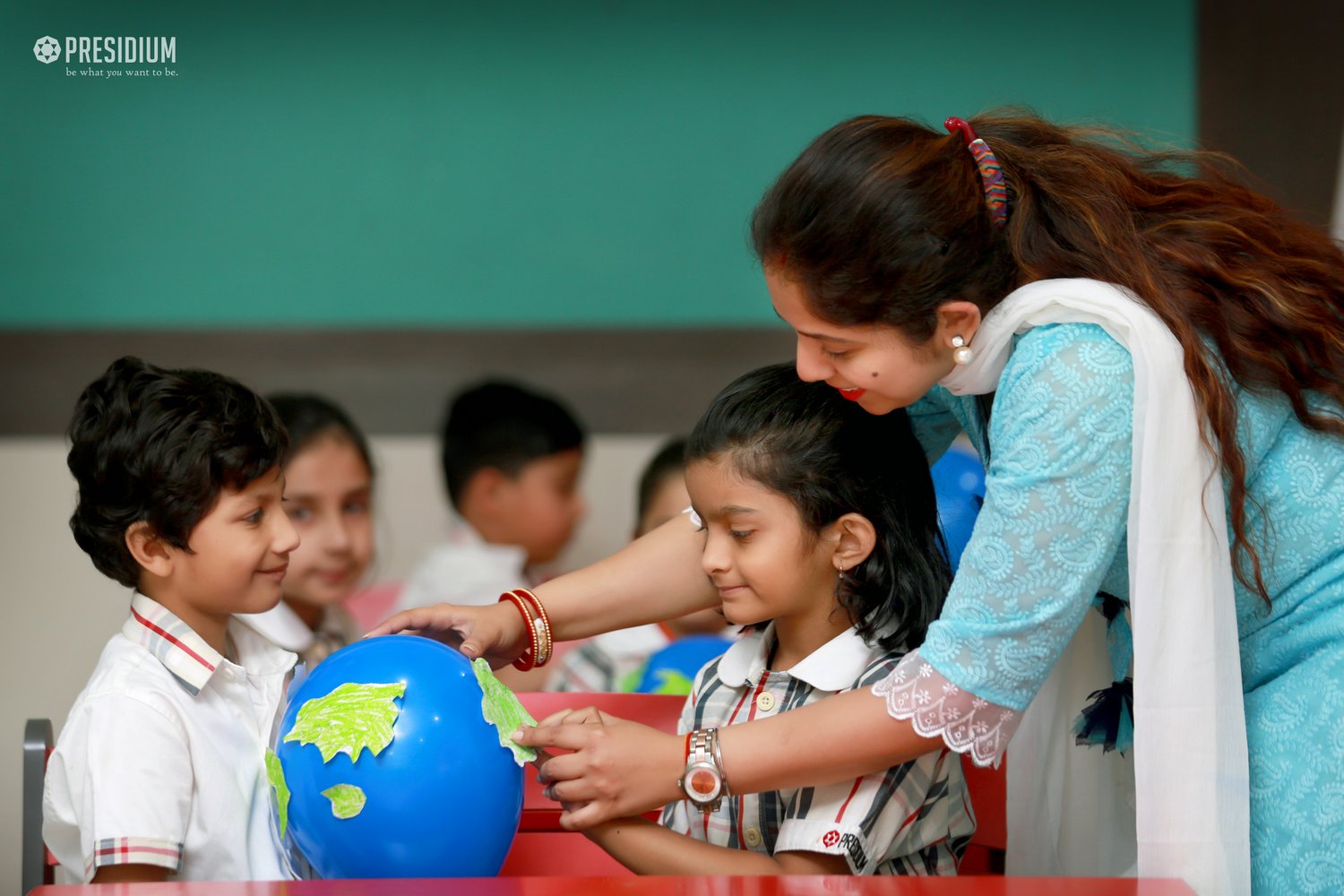 Presidium Rajnagar, STUDENTS PROMOTE ENVIRONMENTAL AWARENESS ON EARTH DAY