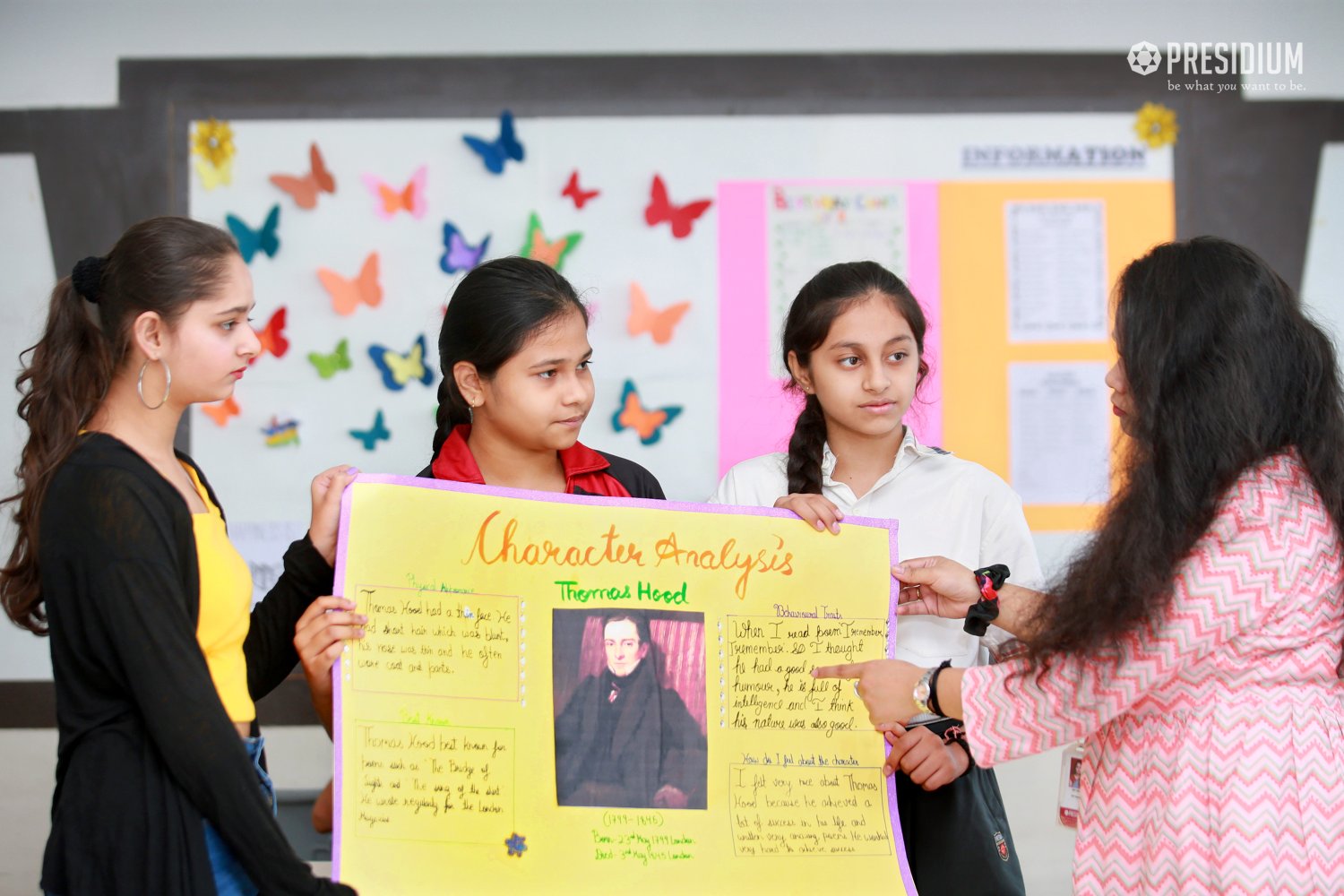 Presidium Rajnagar, STUDENTS LEARN THE ART OF CHARACTER ANALYSIS!