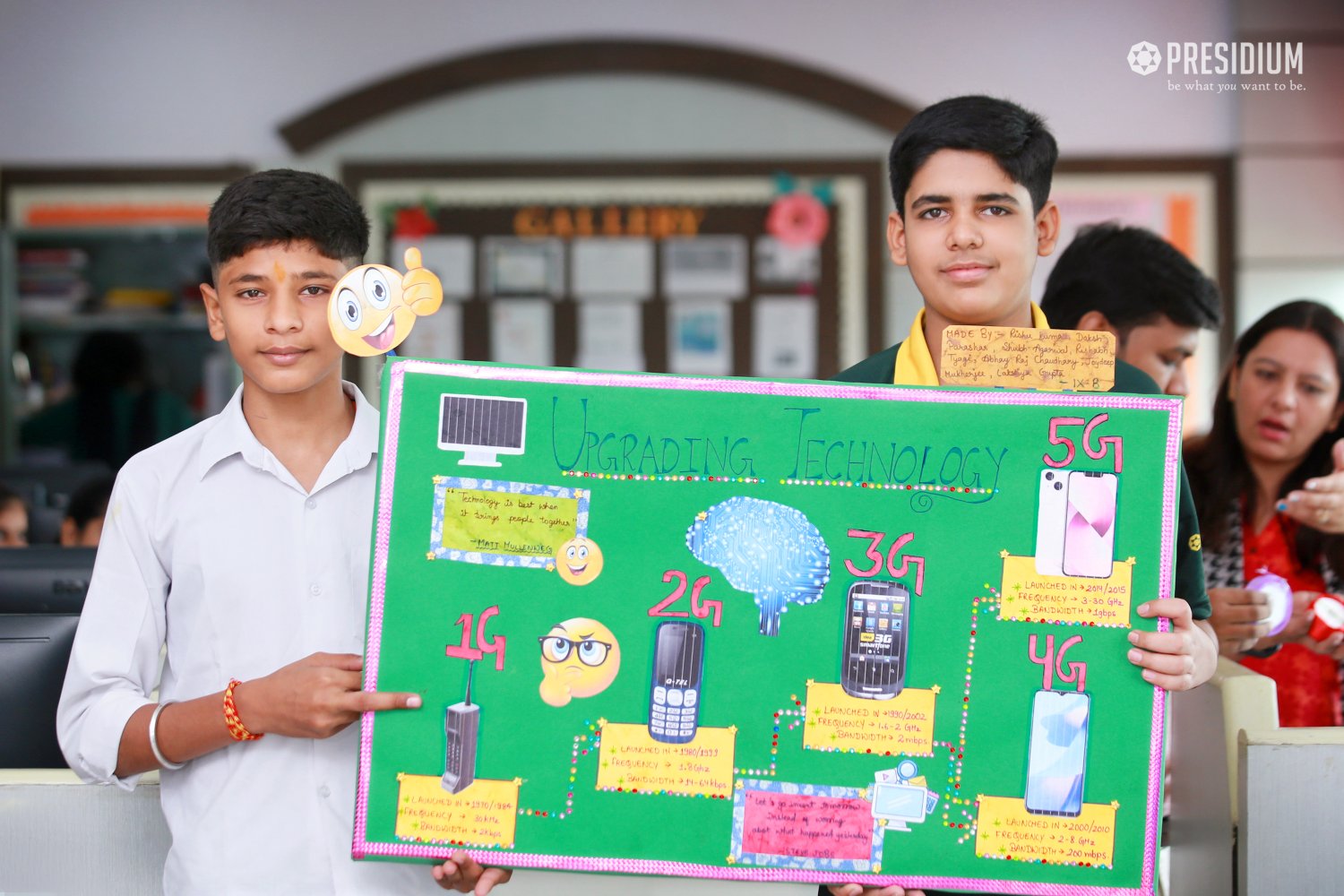 Presidium Rajnagar, STUDENTS ENHANCE THEIR UNDERSTANDING OF COMMUNICATION TECHNOLOGY