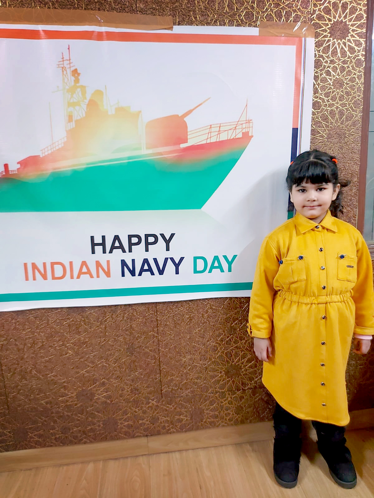 Presidium Vivek Vihar, NAVY DAY: PRESIDIANS HONOUR THE SACRIFICES OF OUR SEA WARRIORS