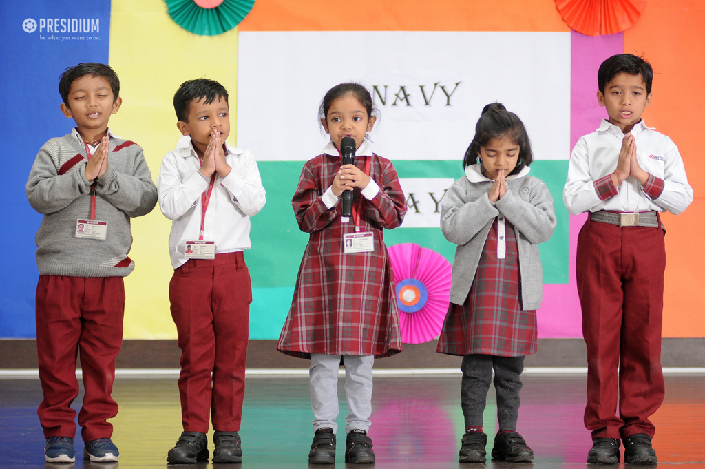 Presidium Rajnagar, STUDENTS HONOR NAVAL FORCES FOR GUARDING US FROM SEAS ON NAVY DAY