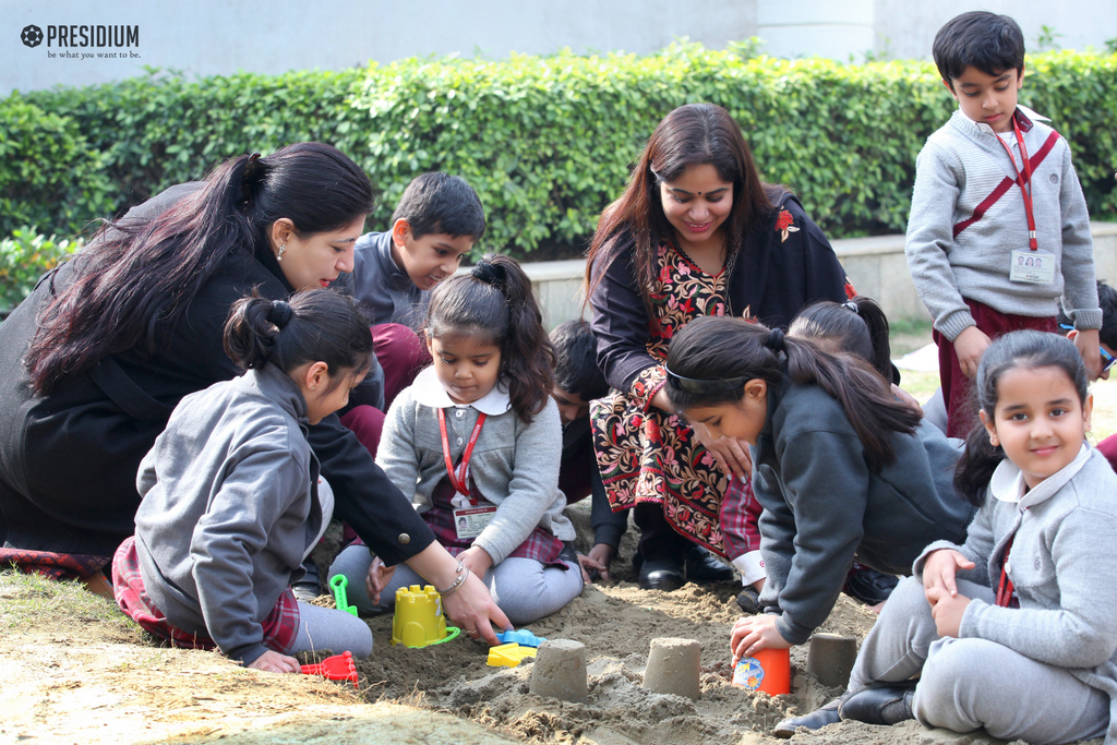 Presidium Indirapuram, PRESIDIANS LEARN ABOUT THE SEA AND THE SAND WITH A FUN ACTIVITY