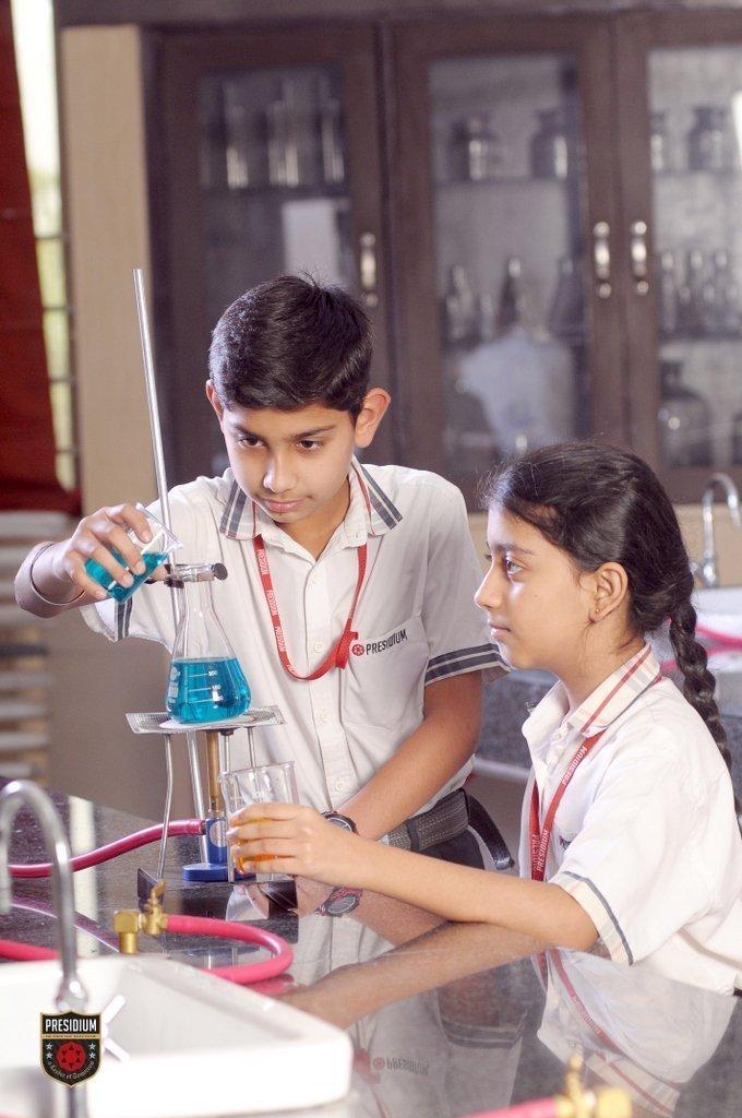 Presidium Gurgaon-57, BUDDING SCIENTISTS OF PRESIDIUM GURGAON EXPLORE THE NUTRIENTS IN FOOD