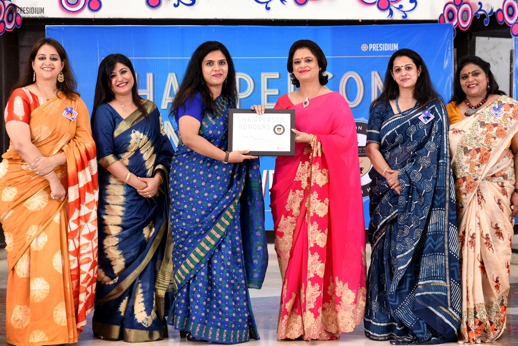 Presidium Indirapuram, GLORIFYING THE ROLE OF TEACHERS: CHAIRPERSON HONOURS FOR TEACHERS