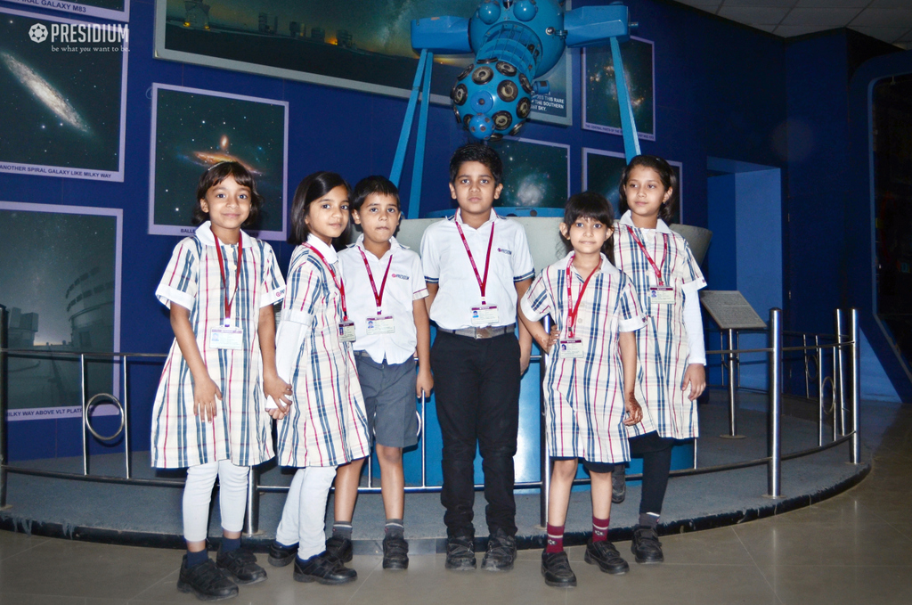 Presidium Vivek Vihar, VISIT TO NEHRU PLANETARIUM EXPOSES PRESIDIANS TO ASTRONOMY