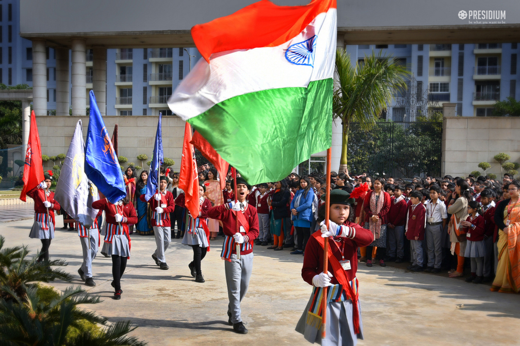 Presidium Indirapuram, PRESIDIANS CELEBRATE THE UNITY OF INDIA ON REPUBLIC DAY