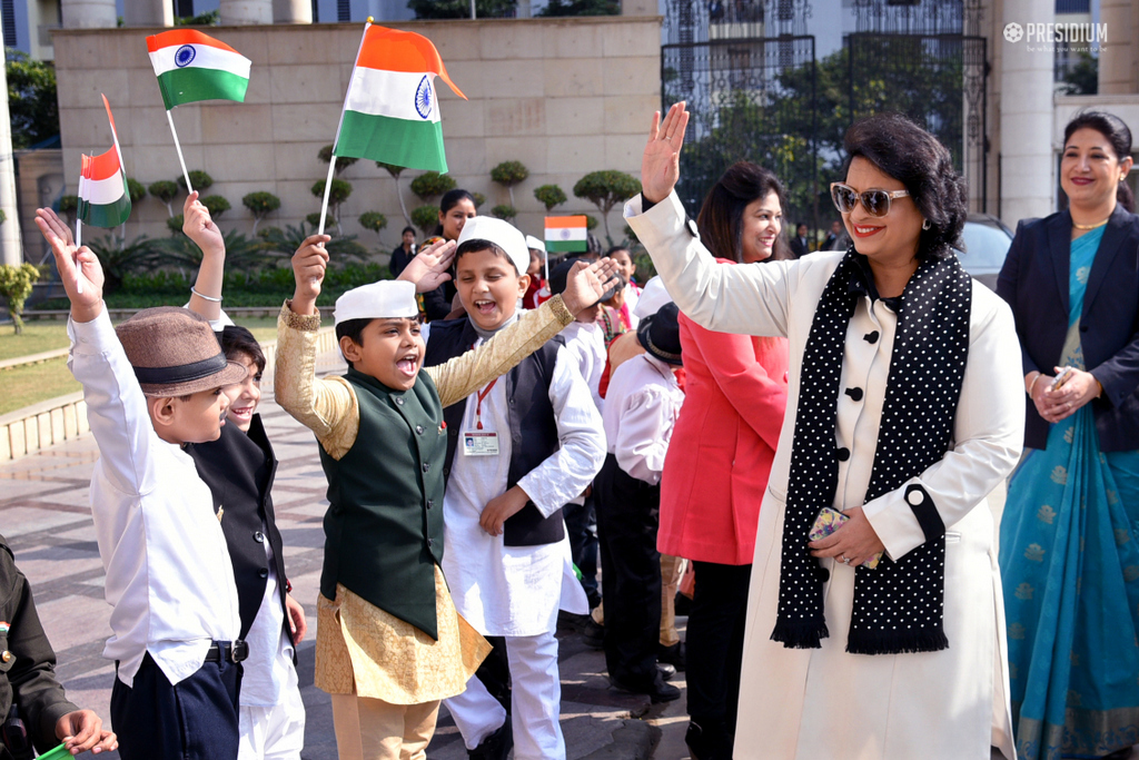 Presidium Indirapuram, PRESIDIANS CELEBRATE THE UNITY OF INDIA ON REPUBLIC DAY