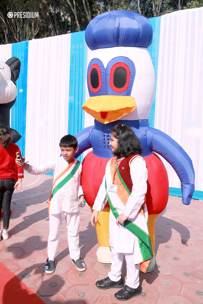 Presidium Gurgaon-57, MEMORABLE WINTER CARNIVAL CELEBRATION WITH DEAR SUDHA MA’AM