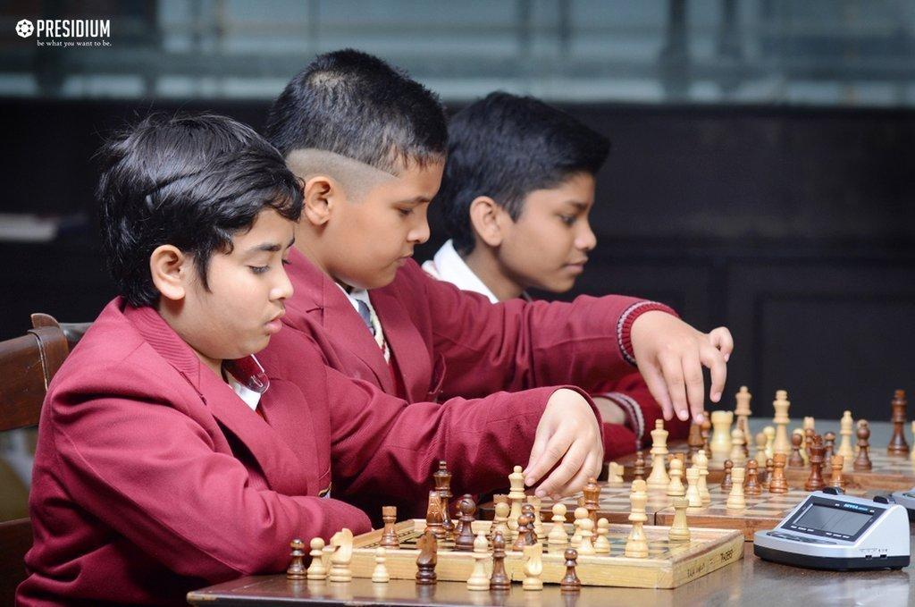 Presidium Indirapuram, CBSE CHESS NATIONALS-PRESIDIUM’S MAESTROS CLAIM VICTORY