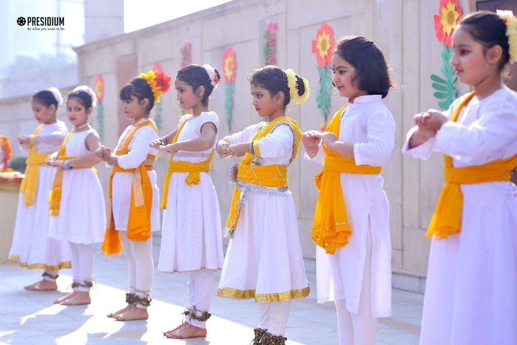 Presidium Indirapuram, BASANT PANCHAMI: GODDESS SARASWATI BESTOWED HER BLESSINGS