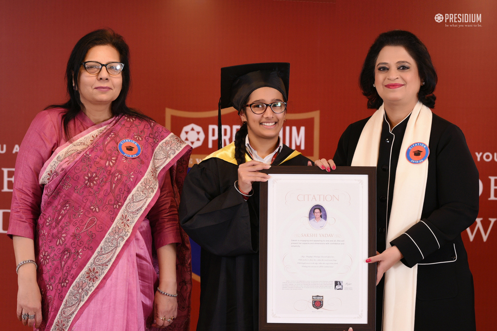 Presidium Gurgaon-57, CITATION CEREMONY: WISHING THE STUDENTS A BRIGHTER FUTURE AHEAD