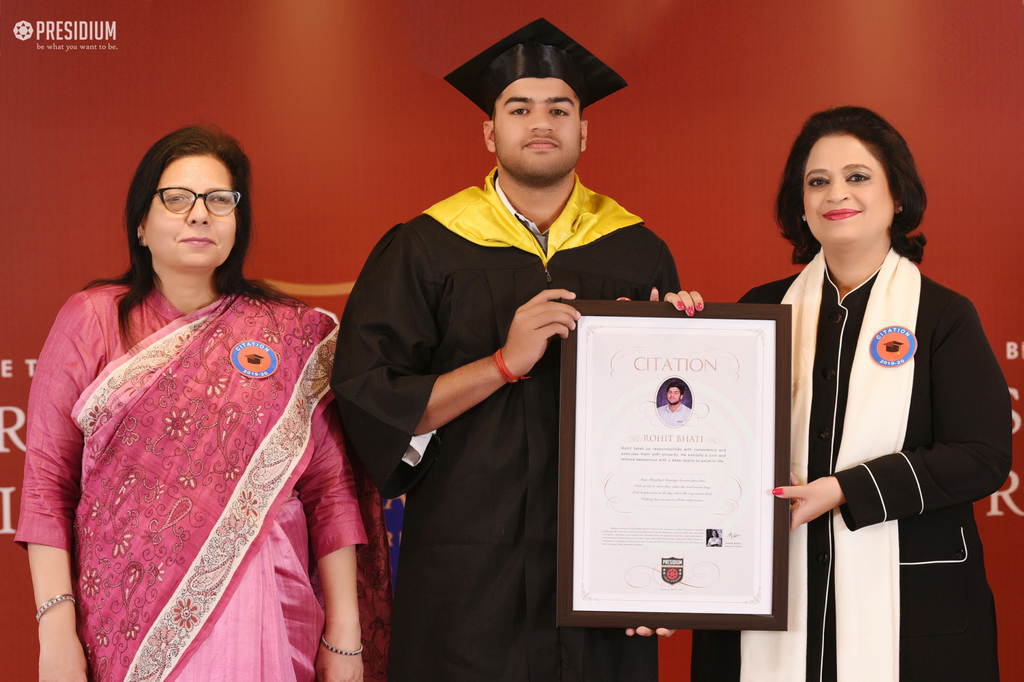 Presidium Gurgaon-57, CITATION CEREMONY: WISHING THE STUDENTS A BRIGHTER FUTURE AHEAD