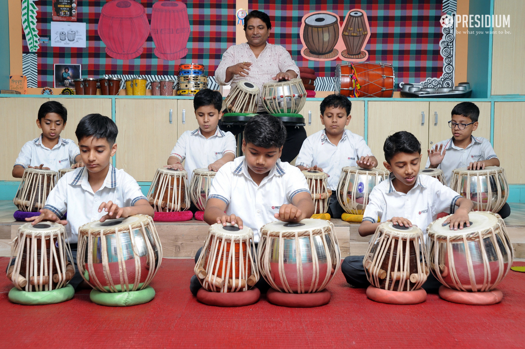 Presidium Gurgaon-57, STUDENTS MASTER ART OF DANCE & MUSIC WITH MASTERS IN THE FIELD