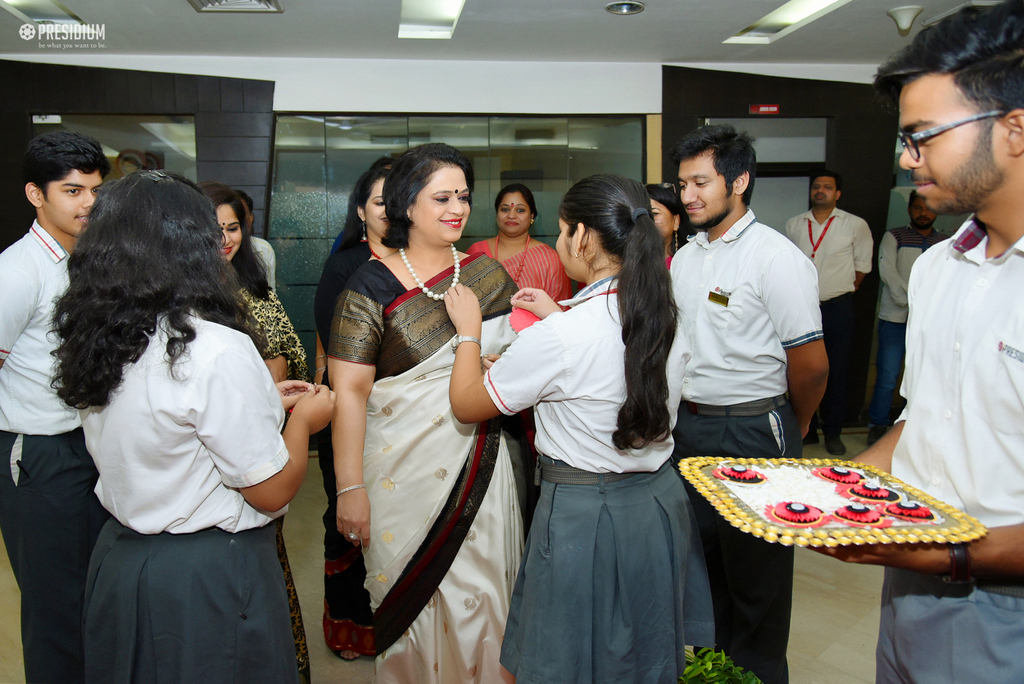 Presidium Indirapuram, OUR YOUNG ACHIEVERS ACKNOWLEDGED BY CHAIRPERSON OF PRESIDIUM