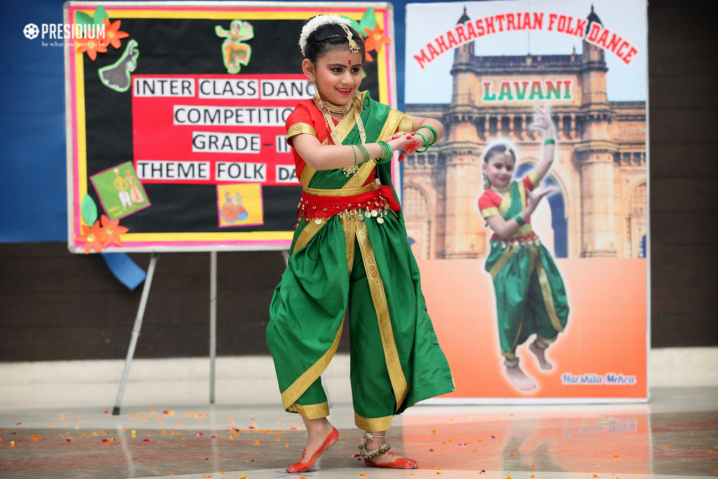 Presidium Indirapuram, PRESIDIANS SHOWCASE ELEGANT MOVES IN INTERCLASS DANCE COMPETITION