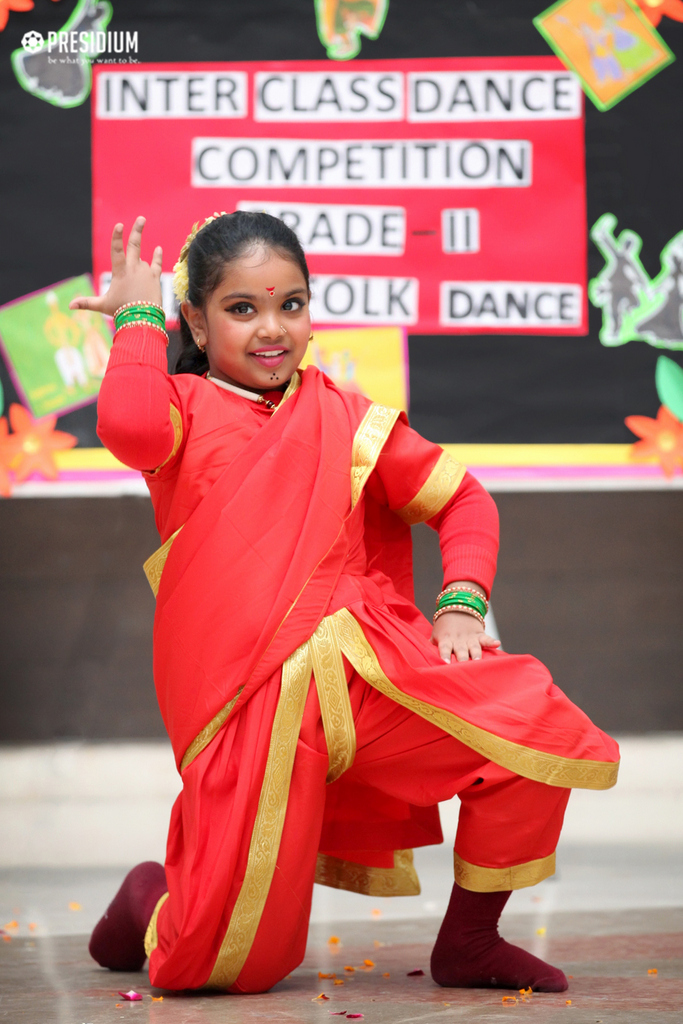 Presidium Indirapuram, PRESIDIANS SHOWCASE ELEGANT MOVES IN INTERCLASS DANCE COMPETITION