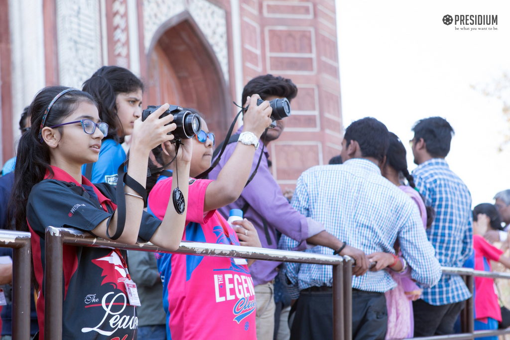 Presidium Gurgaon-57, PRESIDIANS VISIT THE TAJ MAHAL TO ADMIRE ITS MAJESTIC BEAUTY